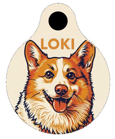 Linocut Light tag